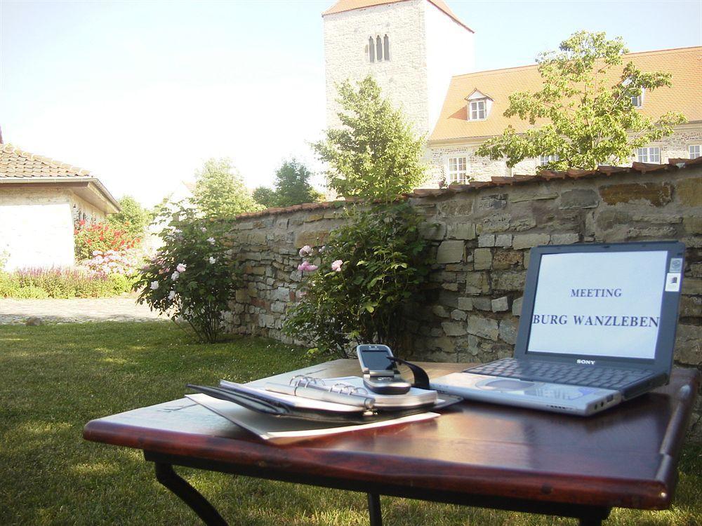 Hotel Burg Wanzleben Dış mekan fotoğraf